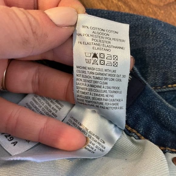 Lucky brand mid rise Ava cropped jeans size 28 - Picture 6 of 7